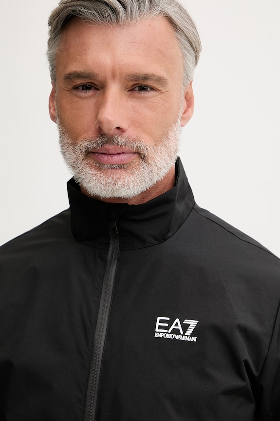 EA7 Emporio Armani geacă de tranziție pentru bărbați negru AF13569.7M000424