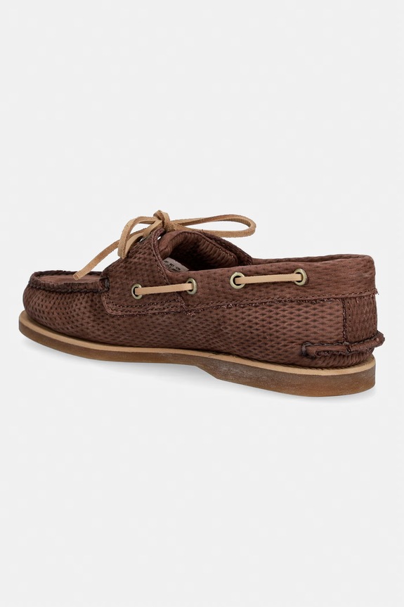 Încălțăminte Timberland mocasini pentru bărbați, din piele întoarsă Classic Boat Boat TB0A4187EIV1 maro