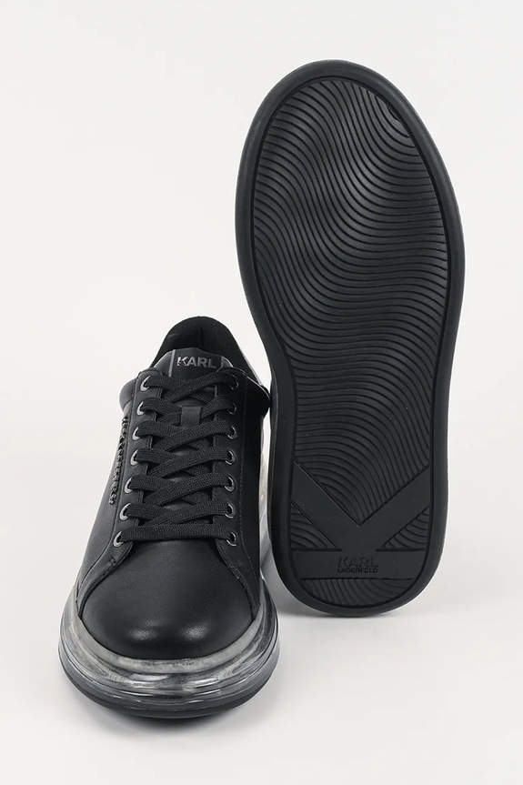 Δερμάτινα sneakers Karl Lagerfeld KAPRI KUSHION KL52626A.007 μαύρο