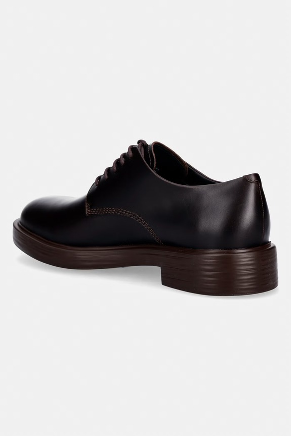 Boty Kožené polobotky Camper Dean K100979.002 hnědá