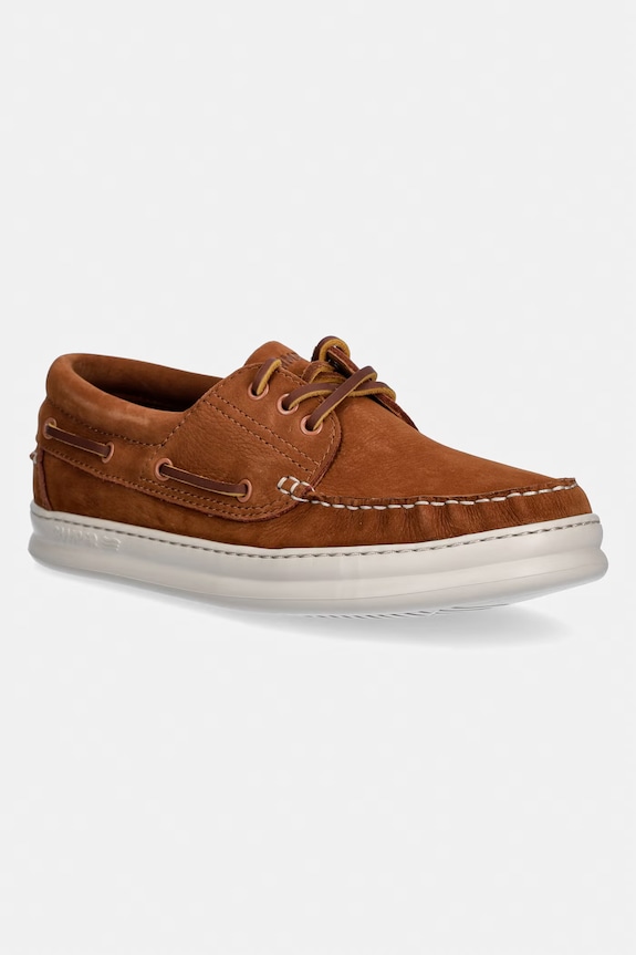 Μοκασίνια nubuck Camper Runner Four casual καφέ K101073.005