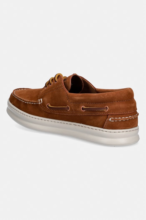 Παπούτσια Μοκασίνια nubuck Camper Runner Four K101073.005 καφέ