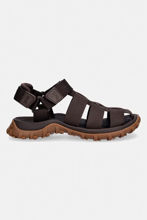Δερμάτινα σανδάλια Camper Drift Trail Sandal K101090.002 καφέ SS26