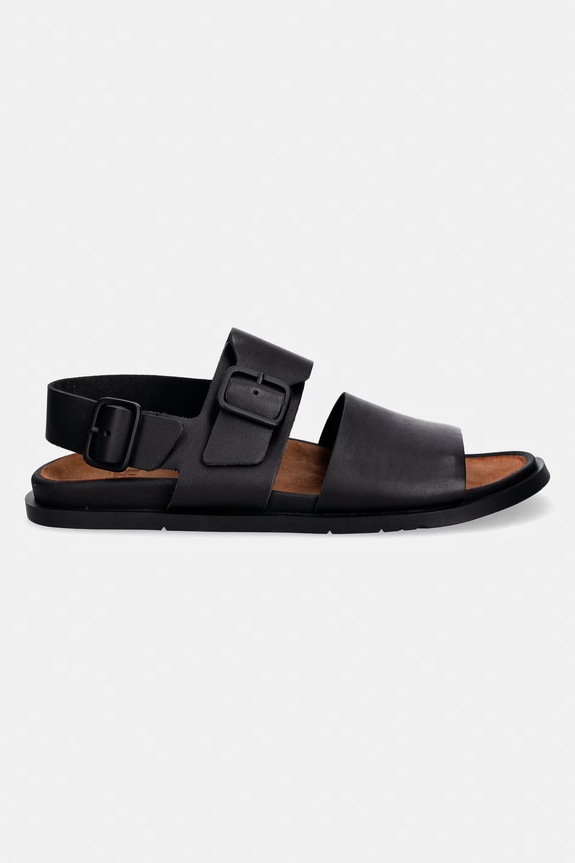 Camper sandały skórzane Lluc Sandal K101092.001 czarny SS26