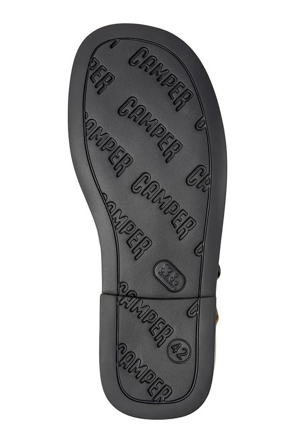 Camper sandały męskie skórzane Don K101011.001 czarny