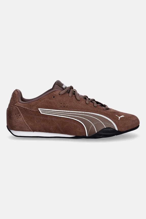 Puma sneakersy zamszowe CATCH 402681 brązowy SS26