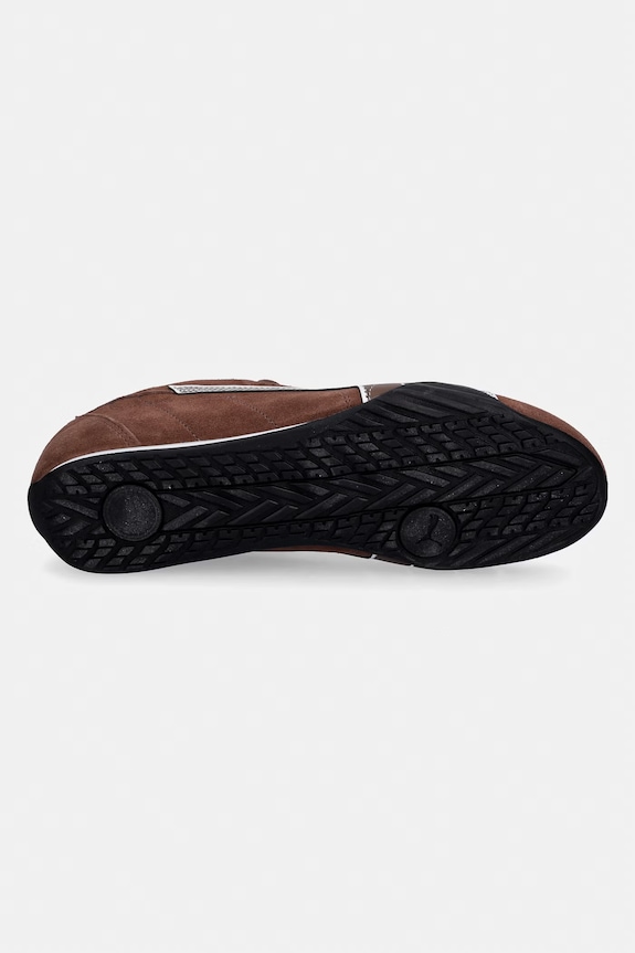 Puma sneakersy zamszowe CATCH 402681 brązowy
