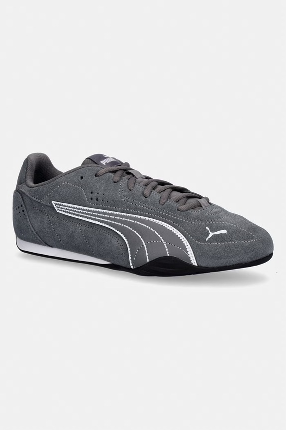 Замшевые кроссовки Puma CATCH замш серый 402681