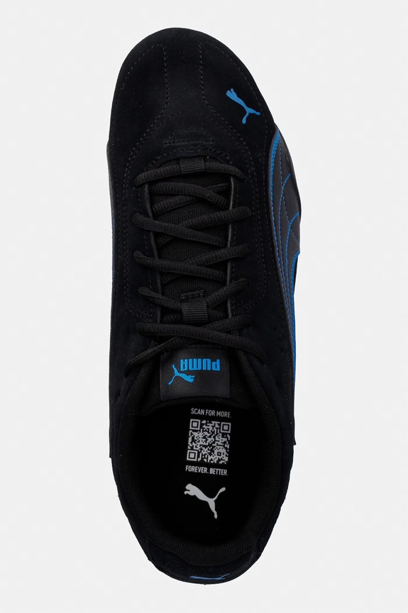 Puma sneakersy zamszowe CATCH czarny 402681