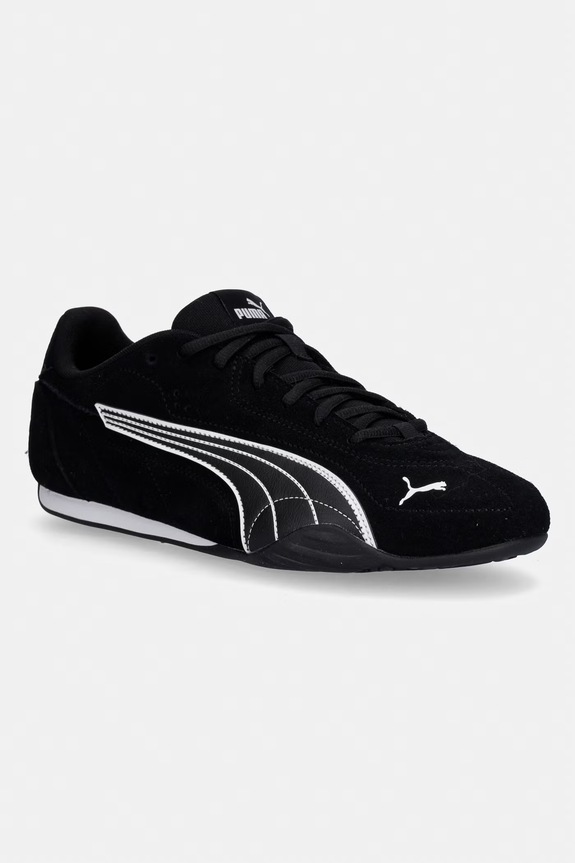 Puma sneakersy zamszowe CATCH niska czarny 402681