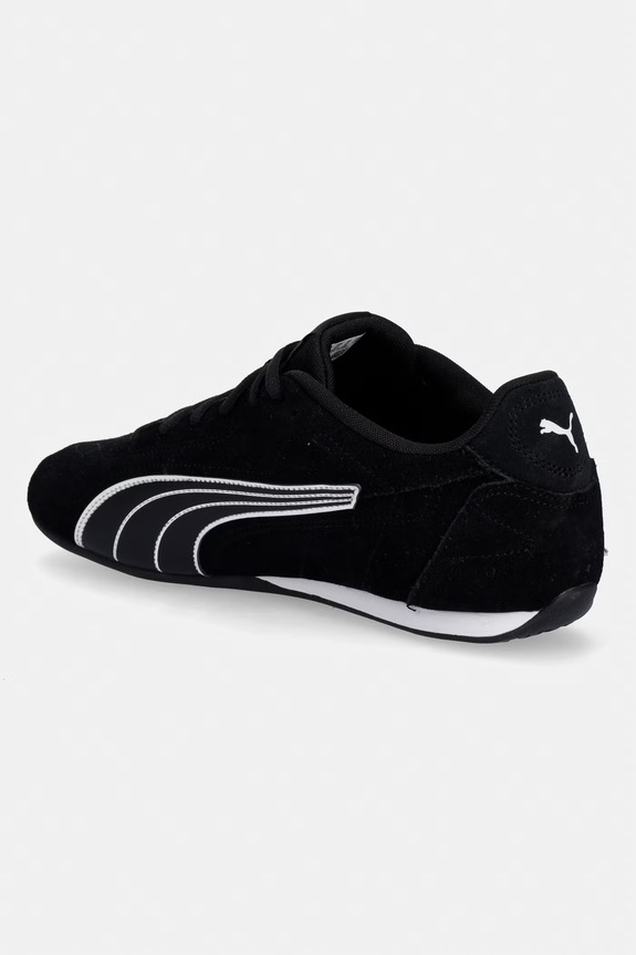 Obuwie Puma sneakersy zamszowe CATCH 402681 czarny