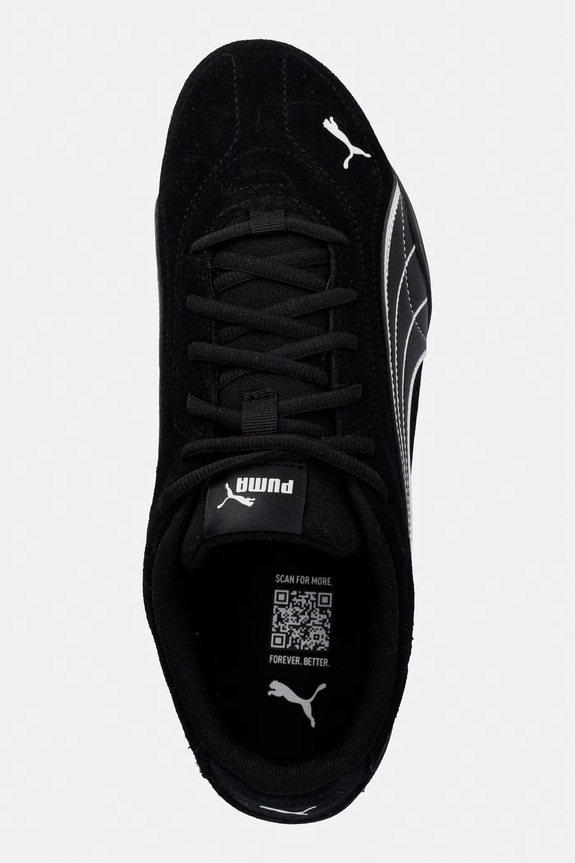 Puma sneakersy zamszowe CATCH czarny 402681