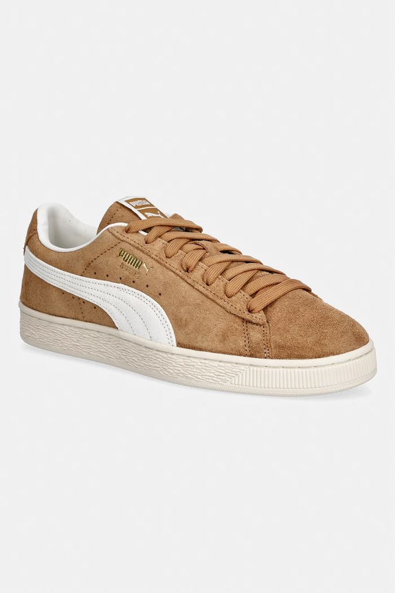 Puma Suede Charles F. Stead V sneakers pentru bărbați, din piele întoarsă maro 403767