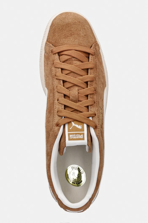 Puma Suede Charles F. Stead V sneakers pentru bărbați, din piele întoarsă maro 403767