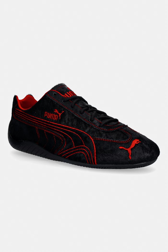 Puma sneakersy skórzane Speedcat NRG YOTH pozostałe czarny 404590