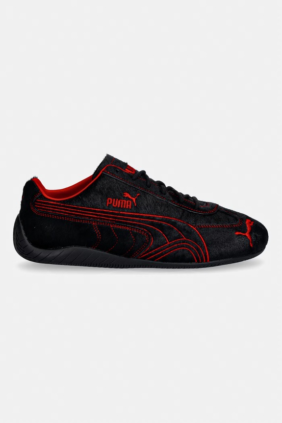 Puma sneakersy skórzane Speedcat NRG YOTH 404590 czarny SS26