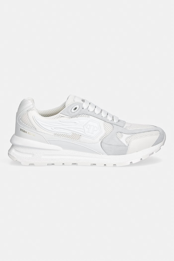 Tenisice Philipp Plein Runner Titan Edge MSC4074.PLE022N.0101 bijela SS26