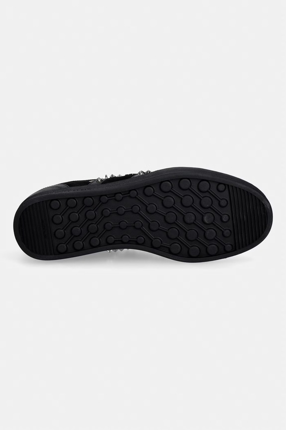 Tenisice od brušene kože Philipp Plein Low-Top Retro Rebel USC0911.PLE009N.0202 crna
