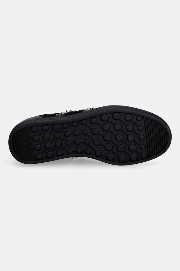 Tenisice od brušene kože Philipp Plein Low-Top Retro Rebel USC0911.PLE009N.0202 crna