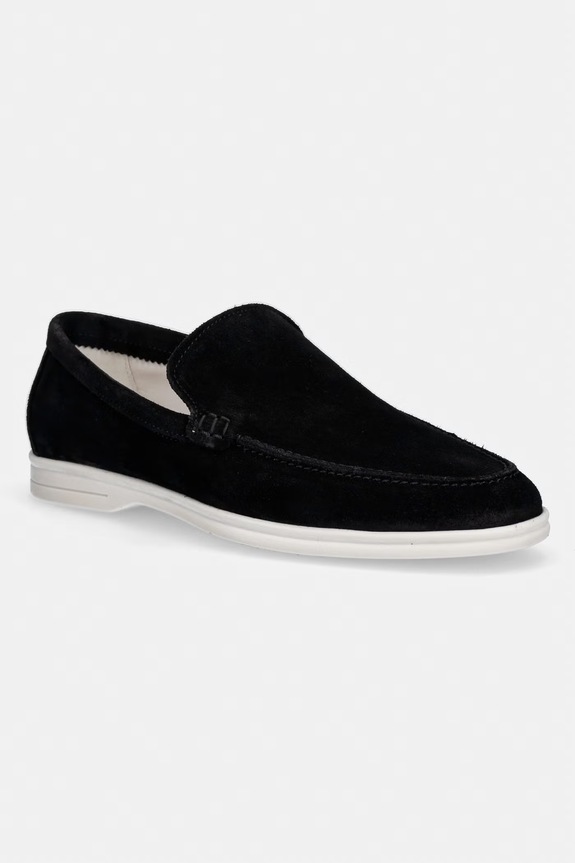 Semišové mokasíny Steve Madden Mayne casual černá 12000349.015