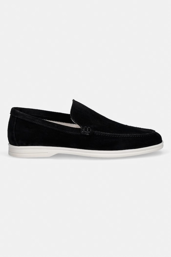 Semišové mokasíny Steve Madden Mayne 12000349.015 černá SS26
