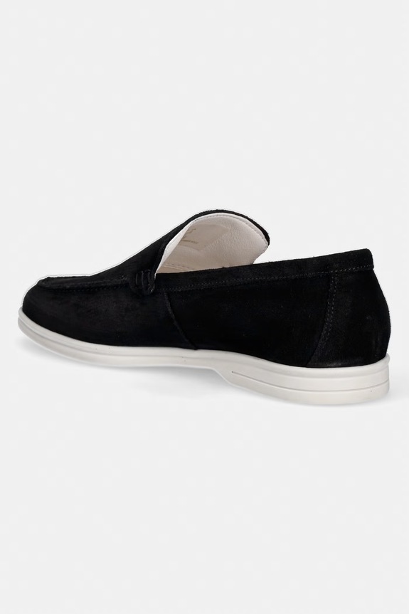 Boty Semišové mokasíny Steve Madden Mayne 12000349.015 černá