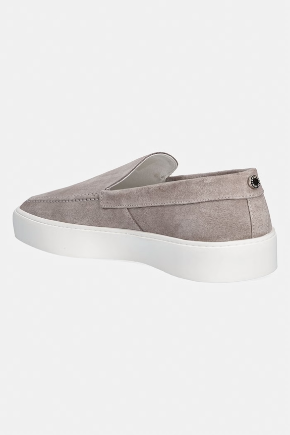 Παπούτσια Μοκασίνια σουέτ Steve Madden Leyton 12000834.005 γκρί