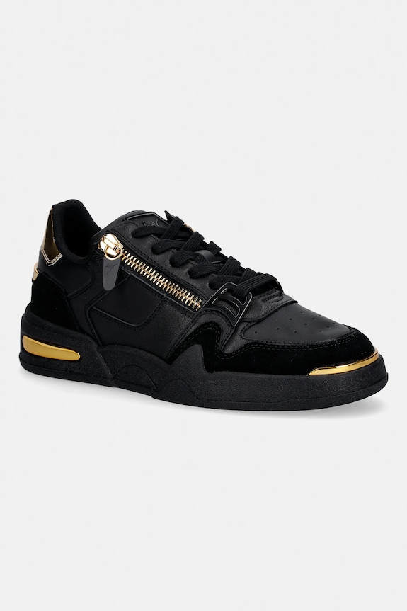 Kožne tenisice Giuseppe Zanotti GZ/Ghost brušena koža crna RU50015.001