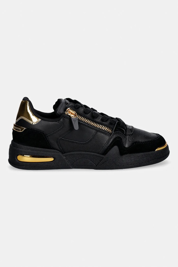 Kožne tenisice Giuseppe Zanotti GZ/Ghost RU50015.001 crna SS26