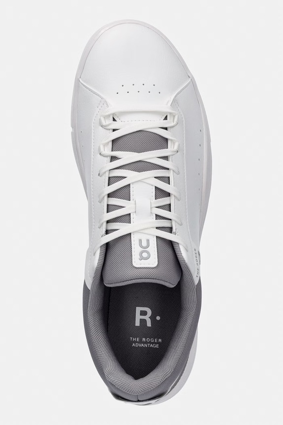 On THE ROGER Advantage sneakersy męskie biały 3MF30644736