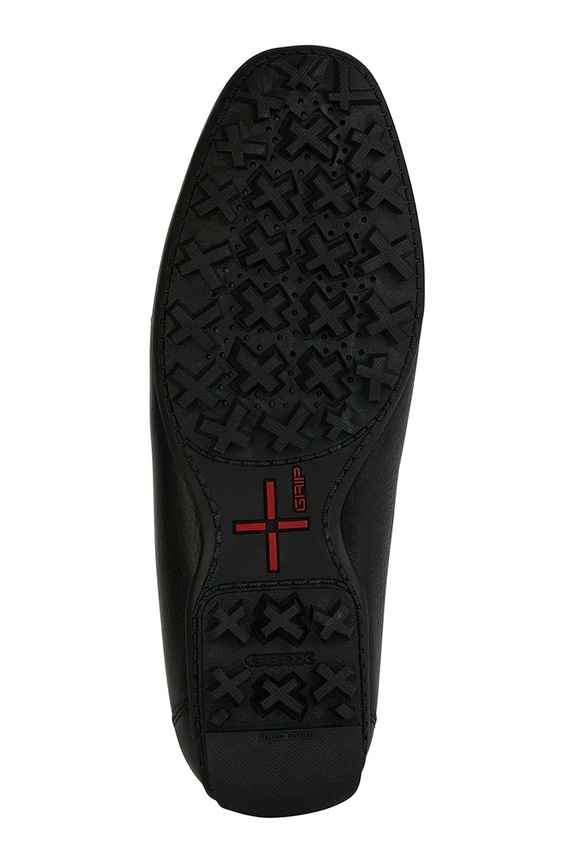Kožne mokasinke Geox U KOSMOPOLIS + GRIP U35CFB00034C9997
