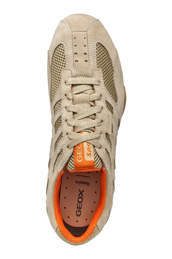 Geox sneakersy U SNAKE ORIGINAL U55MNA02214C5004 beżowy