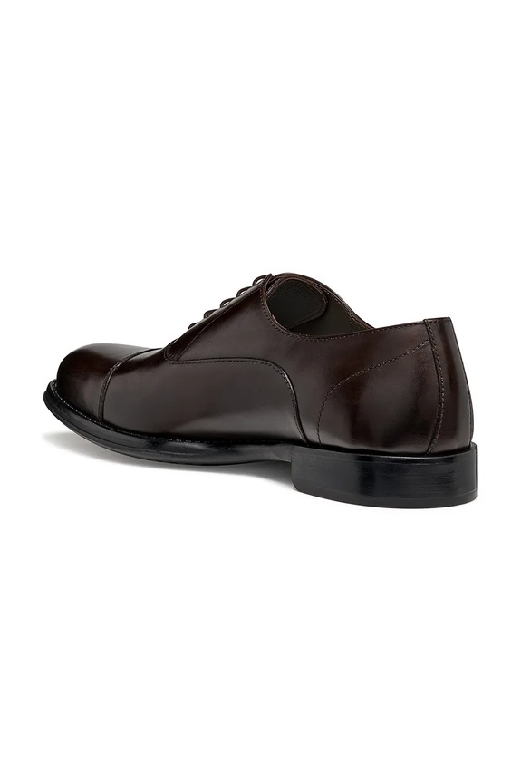 Kožne cipele Geox U BARBERIGO smeđa U56MBD00043C6010
