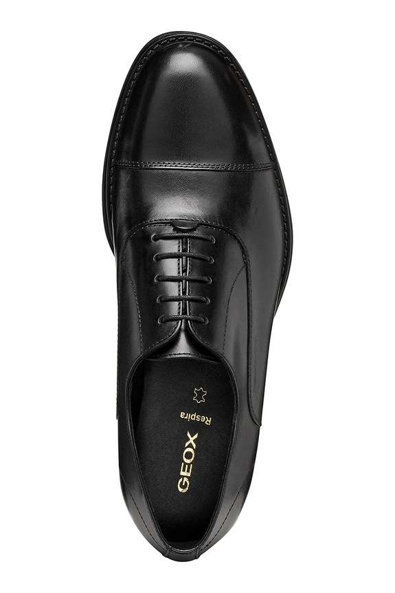 Kožne cipele Geox U BARBERIGO U56MBD00043C9997 crna