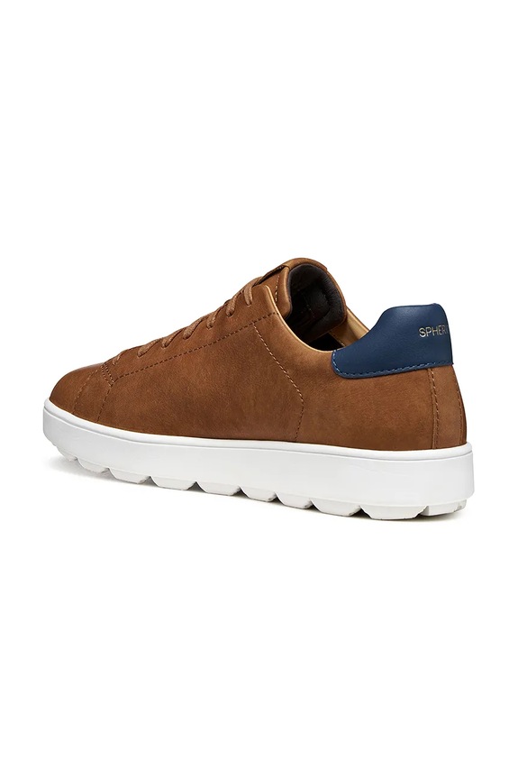 Σουέτ sneakers Geox U SPHERICA ECUB-1 B καφέ U65EKC00046C6002