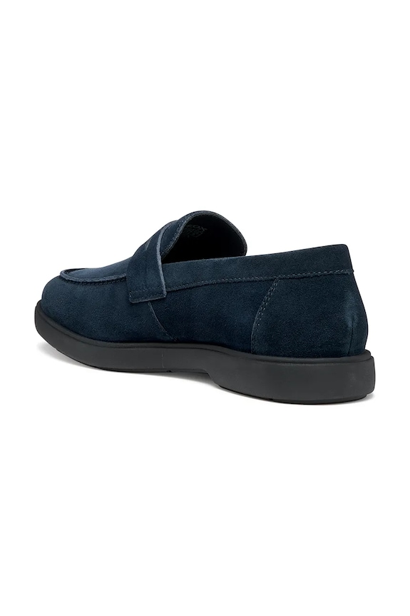 Geox mocassini in camoscio U SPHERICA EC17 blu navy U65LAA00020C4002