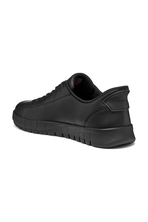 Usnjene superge Geox U FLEXTRIDE PLUS črna U65MAA0009BC9999