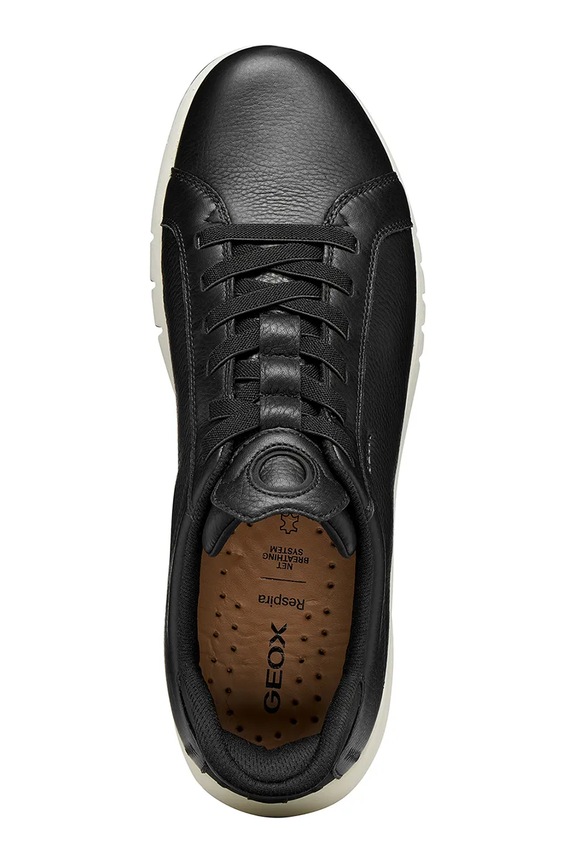 Geox sneakers din piele U AERANTIS PLUS Fast In U65MUA00046C9999 negru