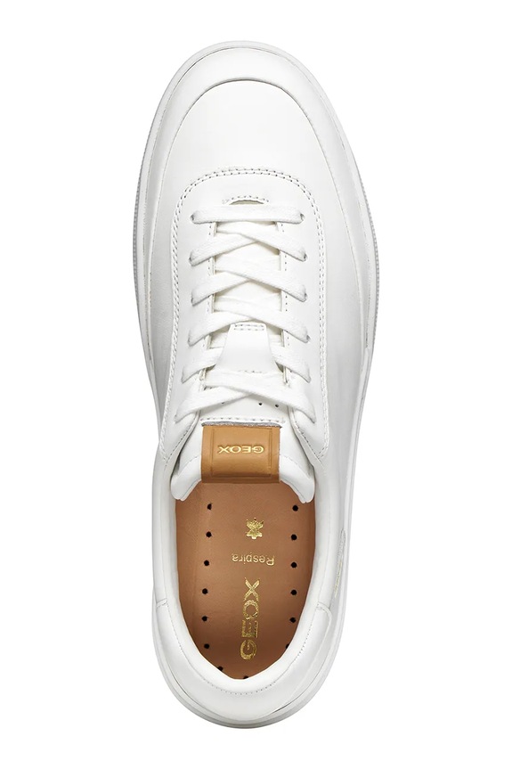 Geox sneakers in pelle U DYNAMIA U65MZA00085C1000 bianco