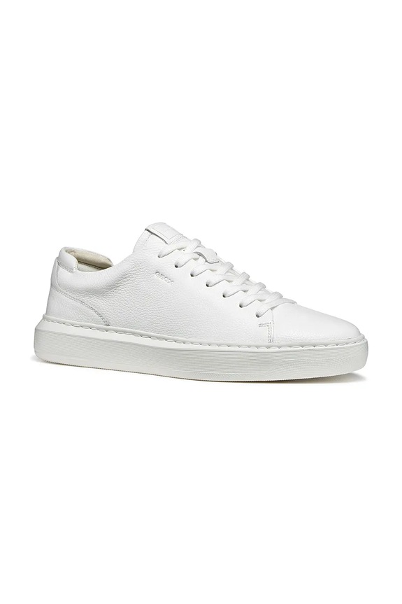 Δερμάτινα sneakers Geox U DEIVEN U655WA00047C1000 λευκό SS26
