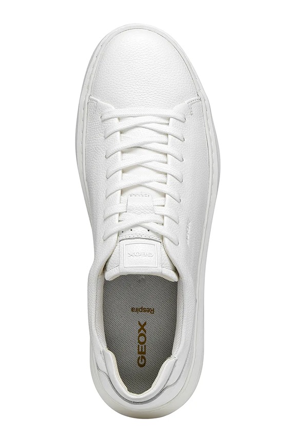 Δερμάτινα sneakers Geox U DEIVEN U655WA00047C1000 λευκό