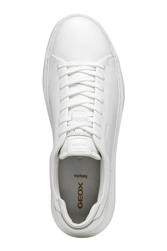 Δερμάτινα sneakers Geox U DEIVEN U655WA00047C1000 λευκό