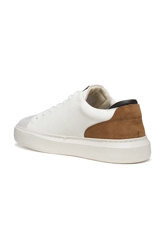Δερμάτινα sneakers Geox U DEIVEN λευκό U655WA04722C1224