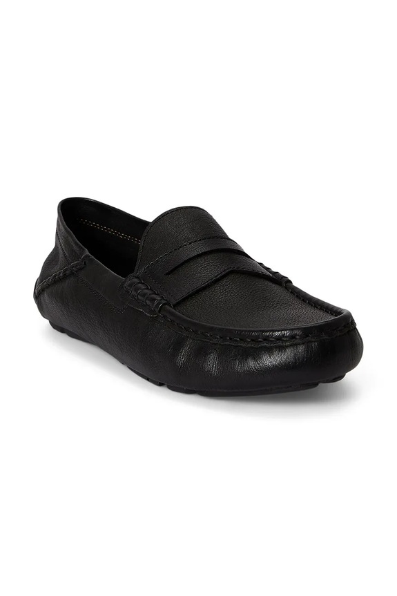 Polo Ralph Lauren mokasinke za muškarce kožne Anders Collp 803P07633001.001 crna SS26