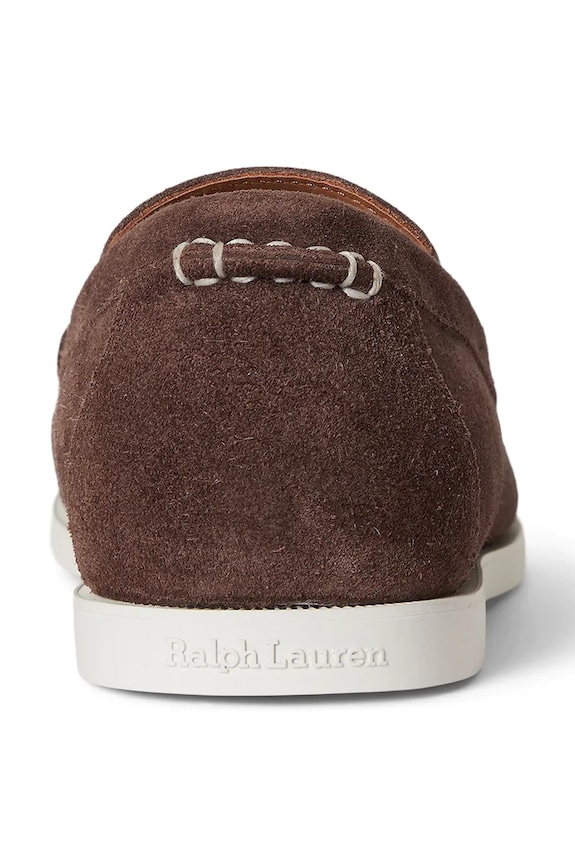 Polo Ralph Lauren mokasíny pánske semišové Merton Vnetn hnedá 803P09766001.201