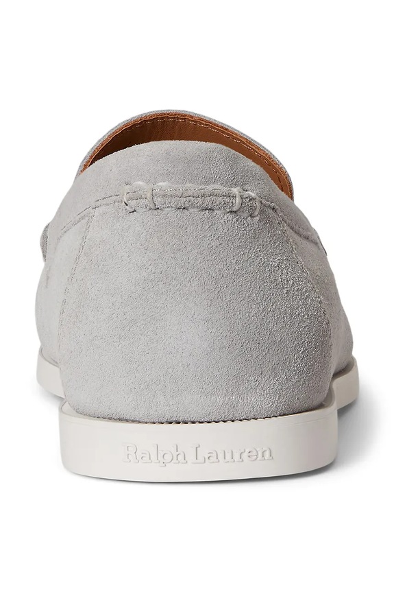 Polo Ralph Lauren mokasíny pánske semišové Merton Vnetn sivá 803P09766002.020