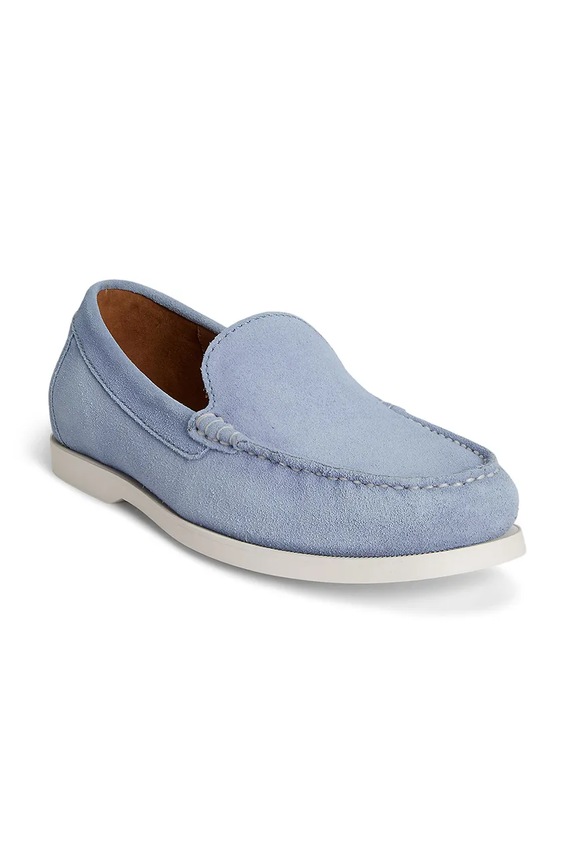 Polo Ralph Lauren mokasíny pánské kožené Merton Vnetn 803P09766003.400 modrá SS26
