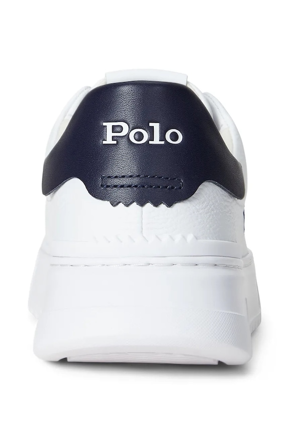 Încălțăminte Polo Ralph Lauren sneakers din piele Rlite Court 809974097001.100 alb