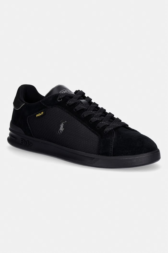 Polo Ralph Lauren Hrt Ct Utily tenisice za muškarce od brušene kože crna 809P07160001.001
