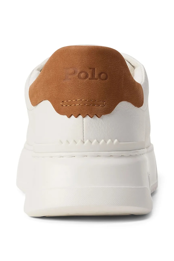 Polo Ralph Lauren Rlite Court tenisky pánske kožené biela 809P07170001.100